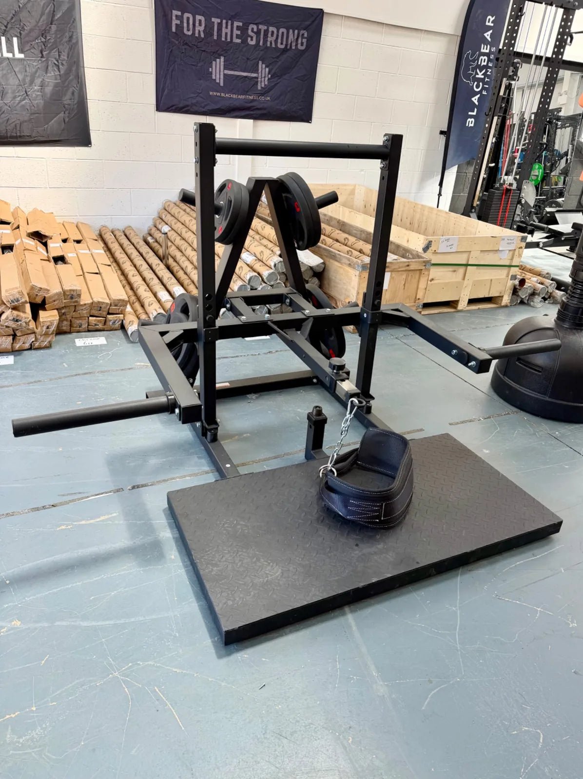 (OVERSTOCK SALE) Mirafit Belt Squat Machine - Ex Demo - BlackBear Fitness